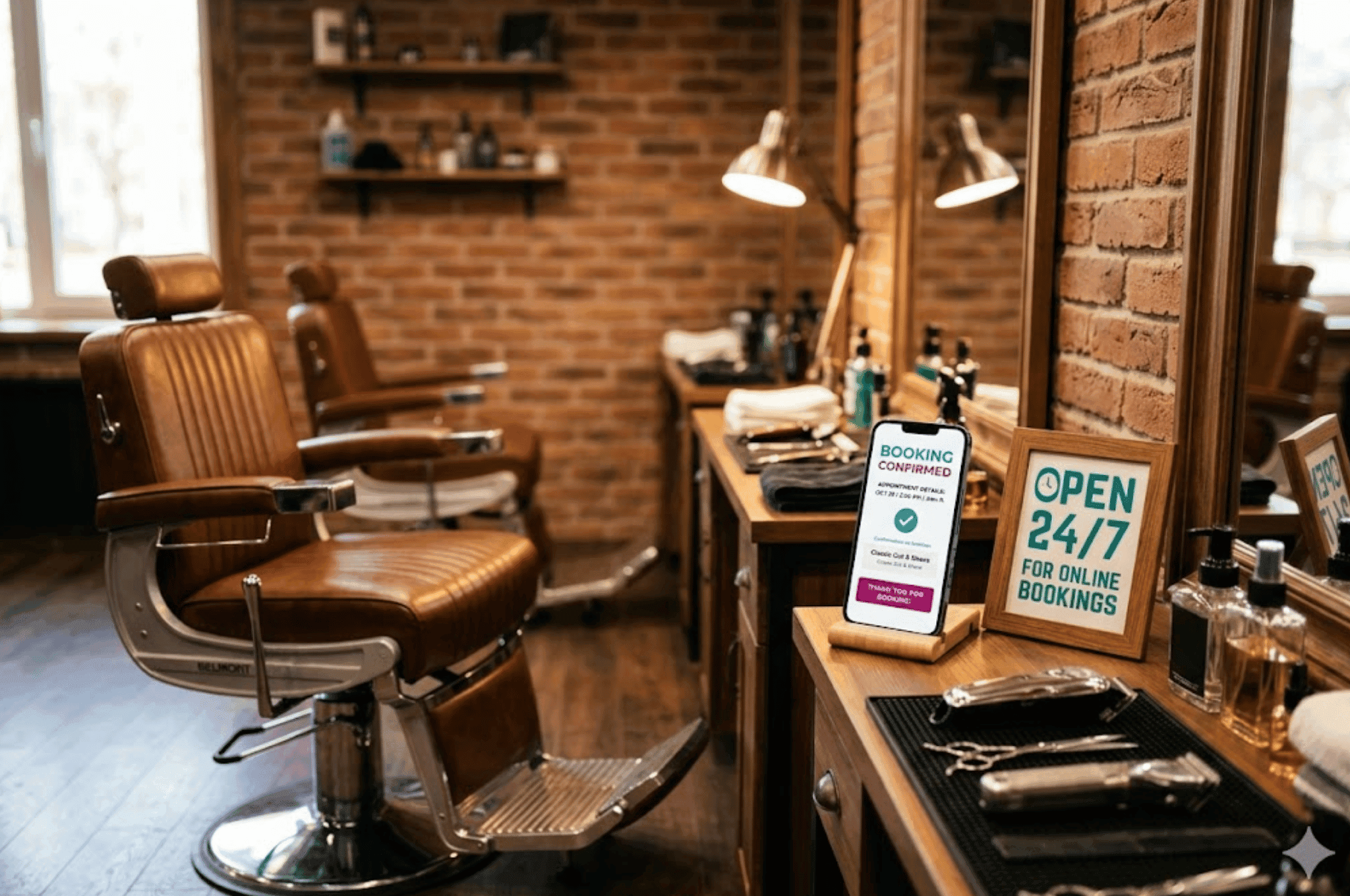 How We Gave a Local Barber a 24/7 Booking System and a Steady Stream of New Clients